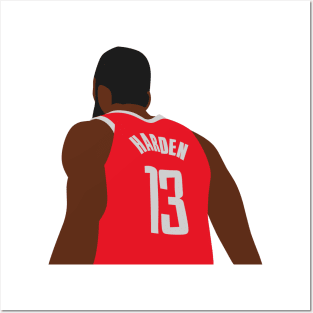 James Harden Number Posters and Art